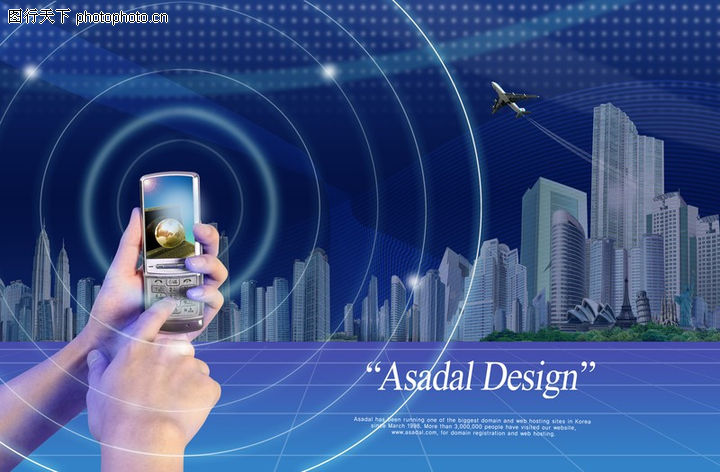 電子科技0116-電子科技圖-韓國(guó)設(shè)計(jì)元素圖庫(kù)-手機(jī) 圓圈 高樓